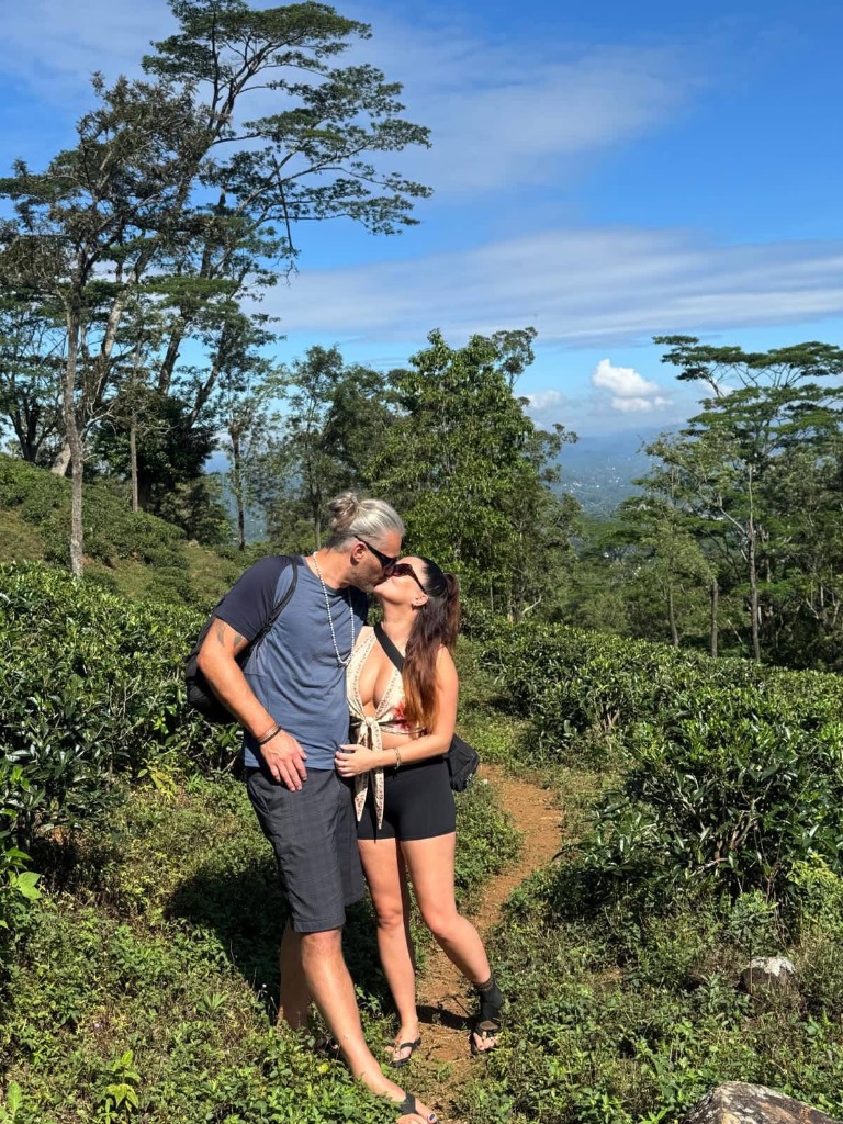 Couple at Tea Plantation