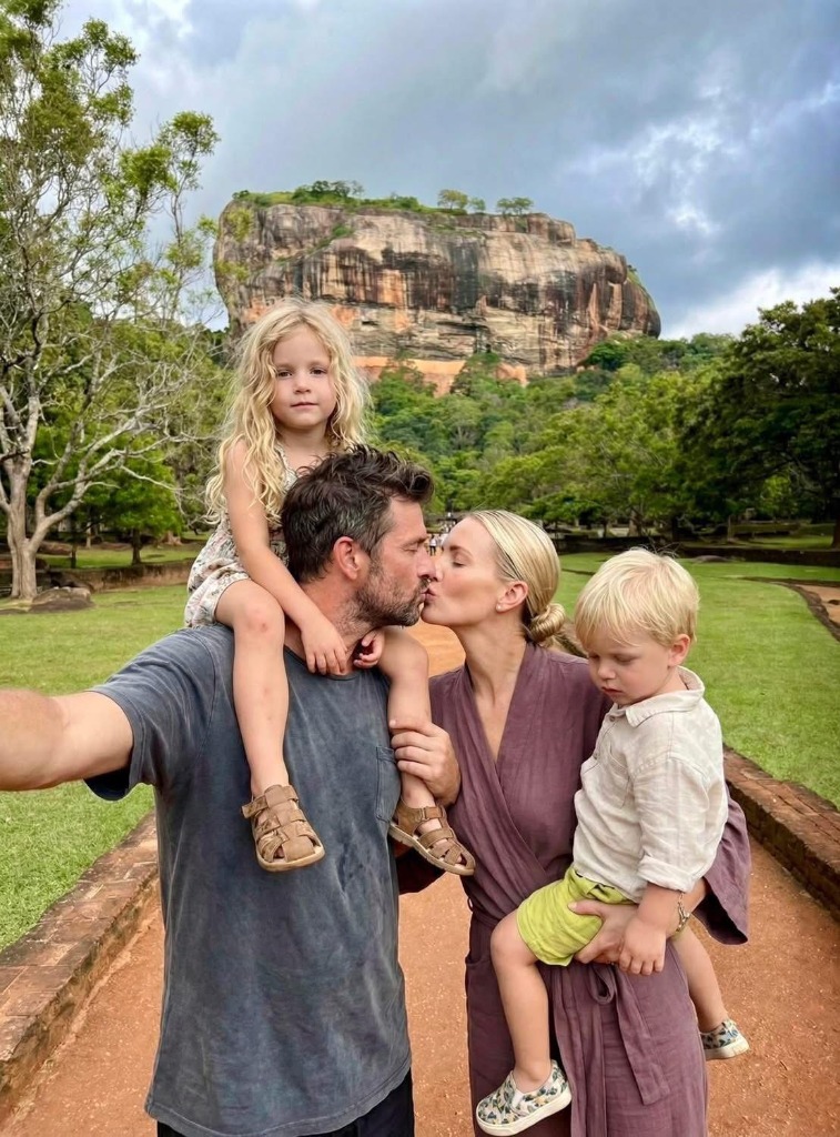 Family at Sigiriya Rock