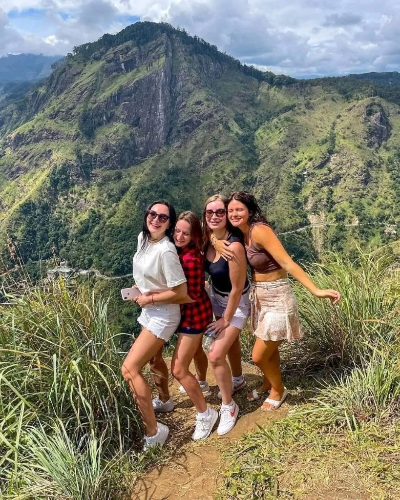 Friends at Ella Peak