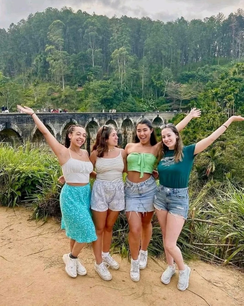 Friends at Nine Arch Bridge