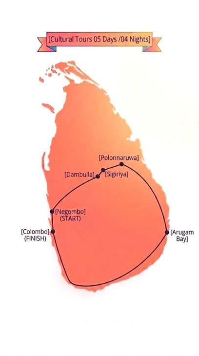 East Coast Breeze Route Map