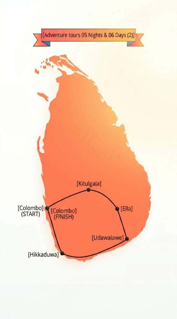 Mini Adventure Tour Route Map