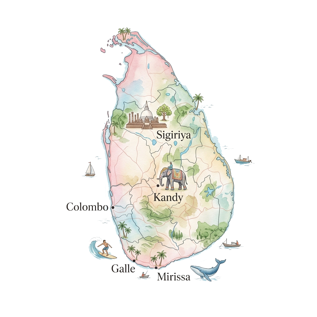 Adventure Route Map